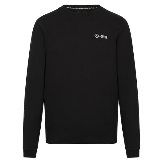 Mercedes AMG Petronas F1 Long Sleeve T-Shirt – Black