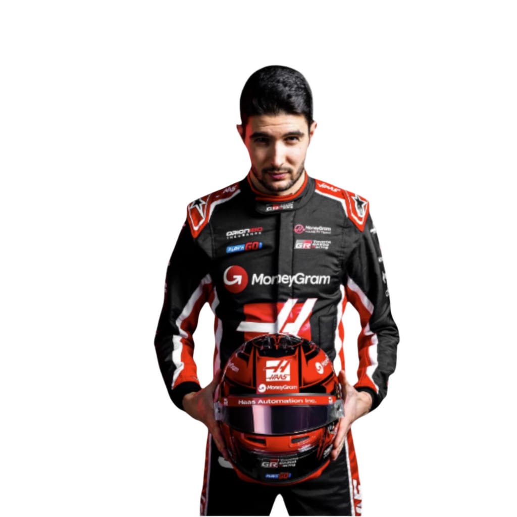 F1 Esteban Ocon 2025 Haas F1 Team Race Suit