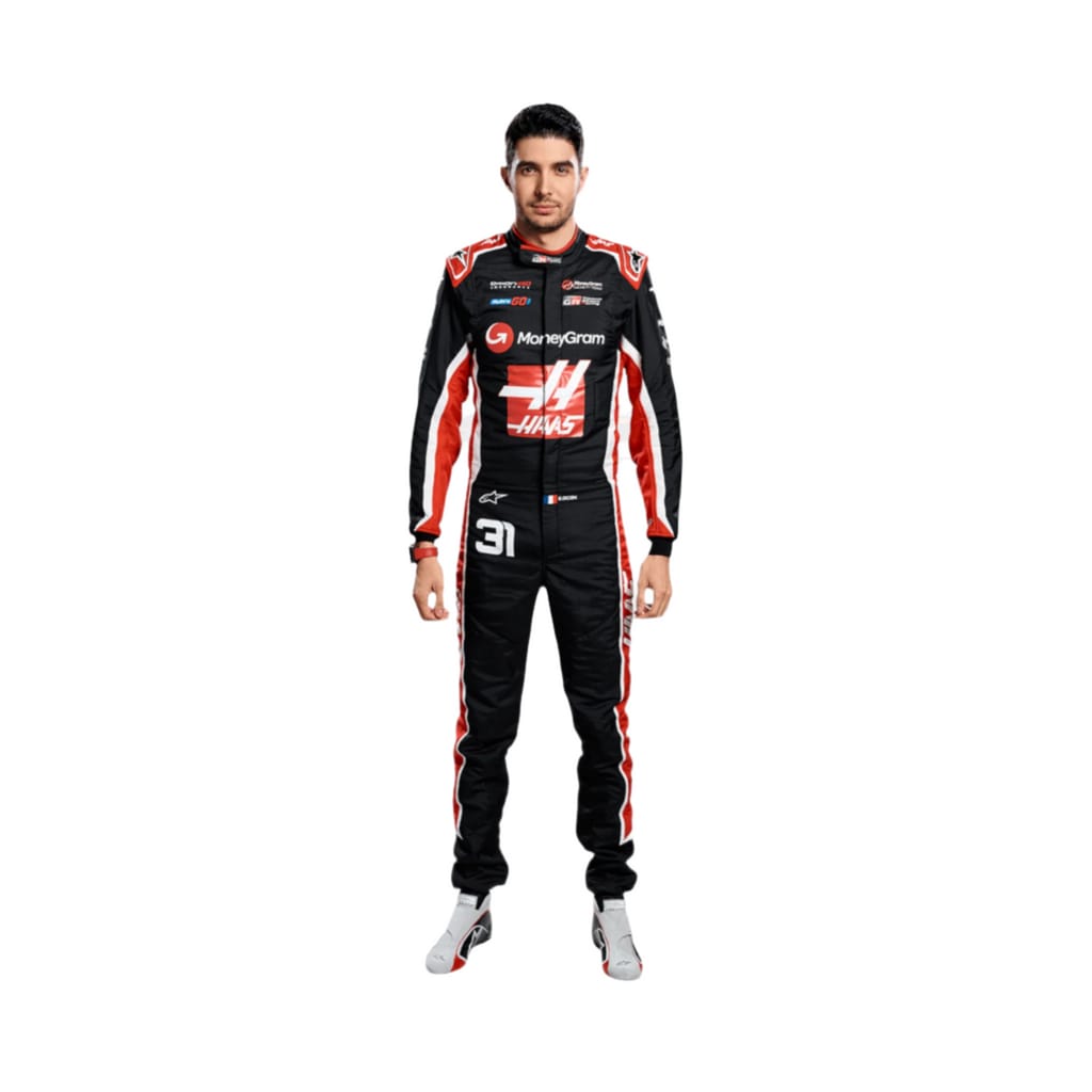 F1 Esteban Ocon 2025 Haas F1 Team Race Suit