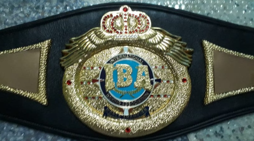 IBA WORLD BOXING TITLE CHAMPIONSHIP BELT