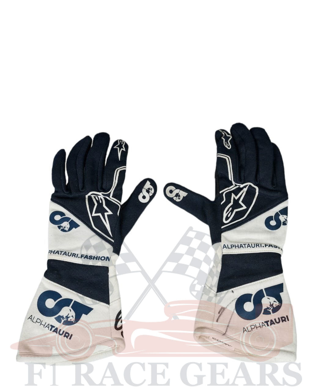 F1 Alphatauri yuki Tsunoda 2022 race gloves