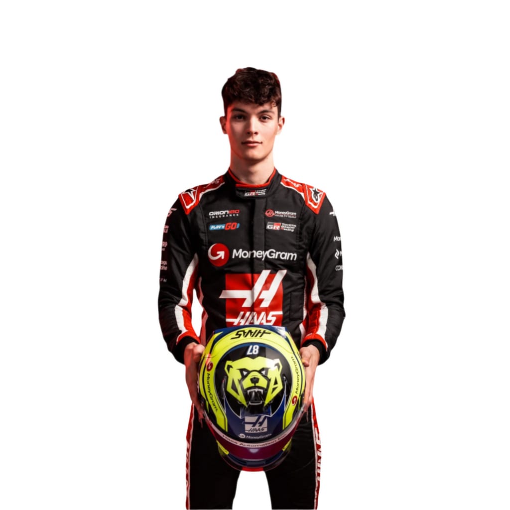 F1 Ollie Bearman 2025 Haas F1 Team Race Suit
