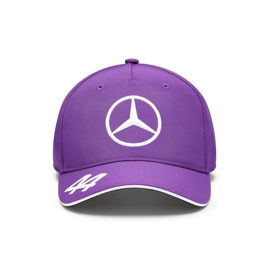 Mercedes AMG Petronas F1 2024 Lewis Hamilton Cap - Purple - Kids