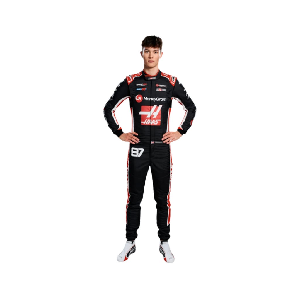 F1 Ollie Bearman 2025 Haas F1 Team Race Suit
