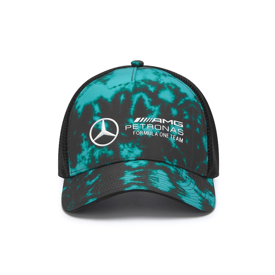 Mercedes AMG Petronas F1 Tie Dye Trucker Cap