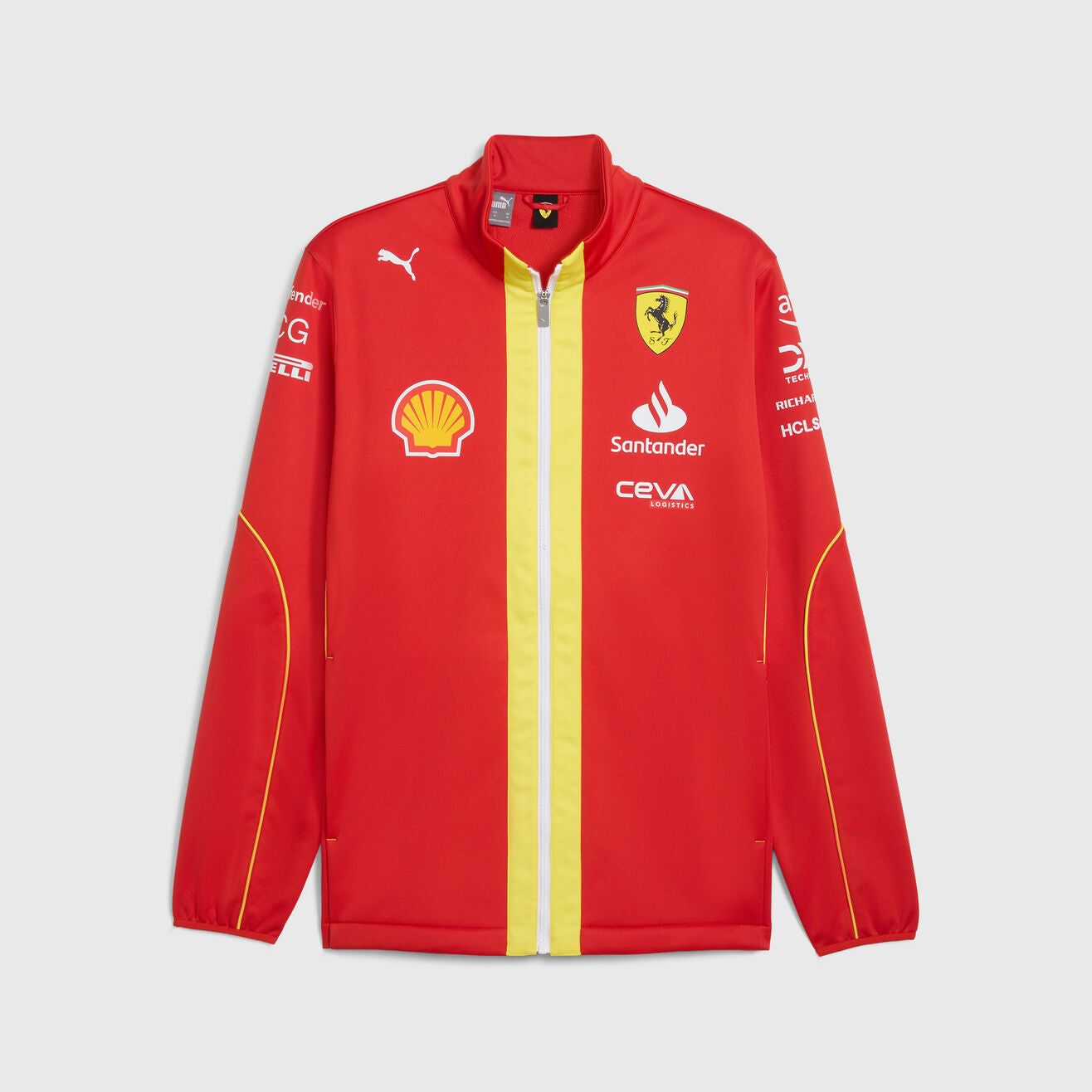 Scuderia Ferrari F1 2024 Team Softshell Embroidry Jacket