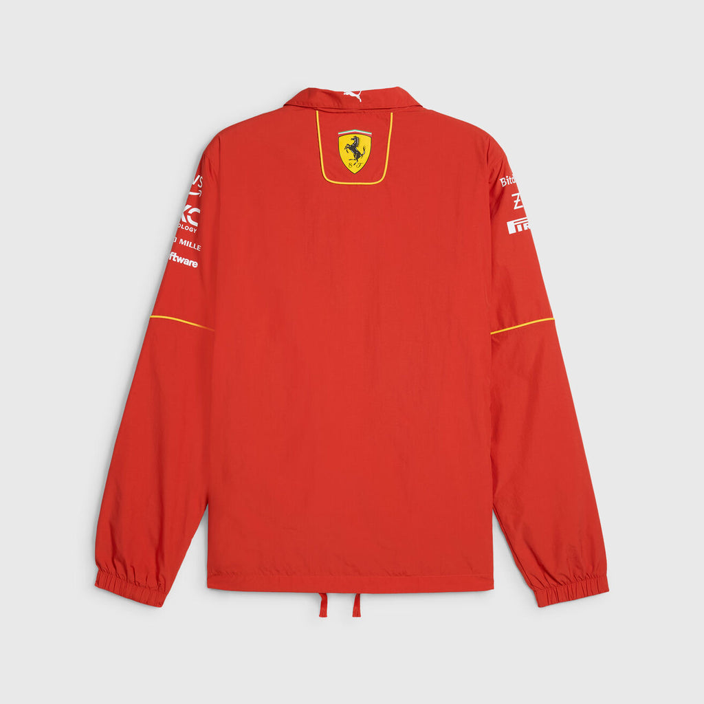 Scuderia Ferrari F1 2024 Team Soft Shell Embroidry  Jacket