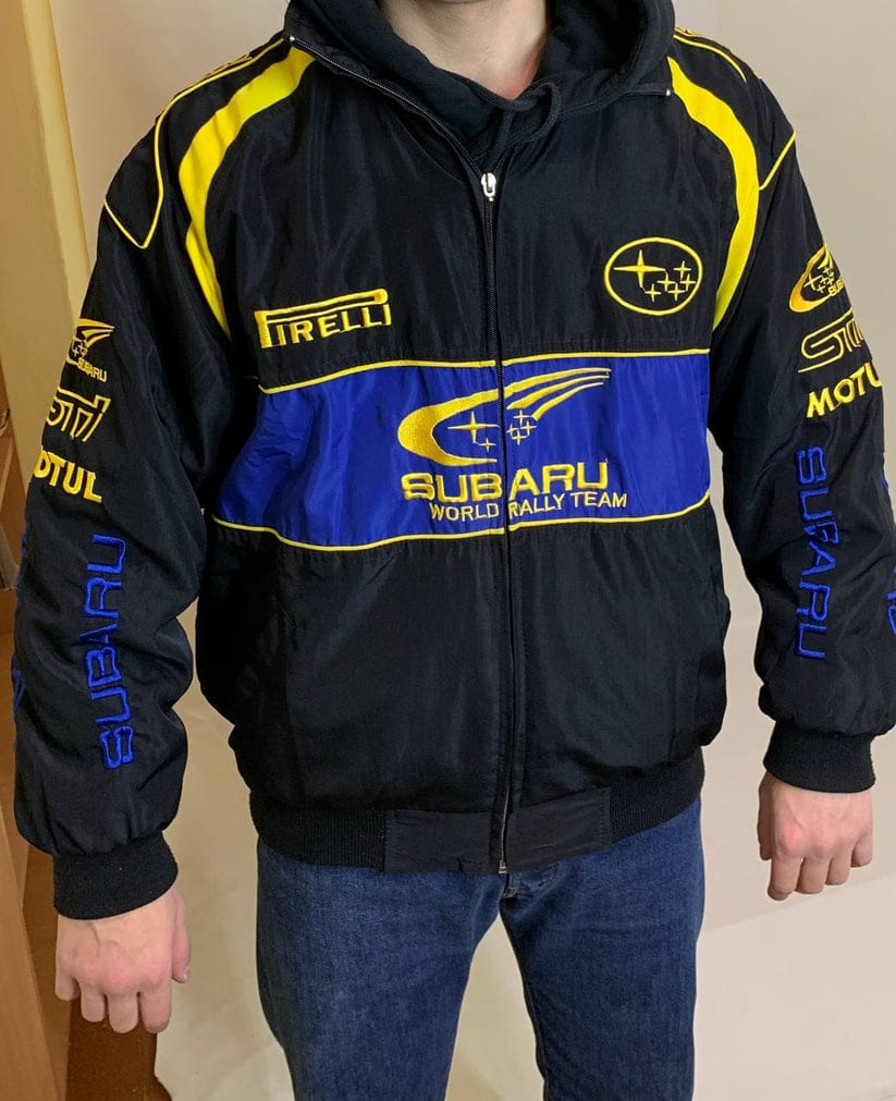 Subaru Vintage Racing  Embroidry Fire Proof  Jacket