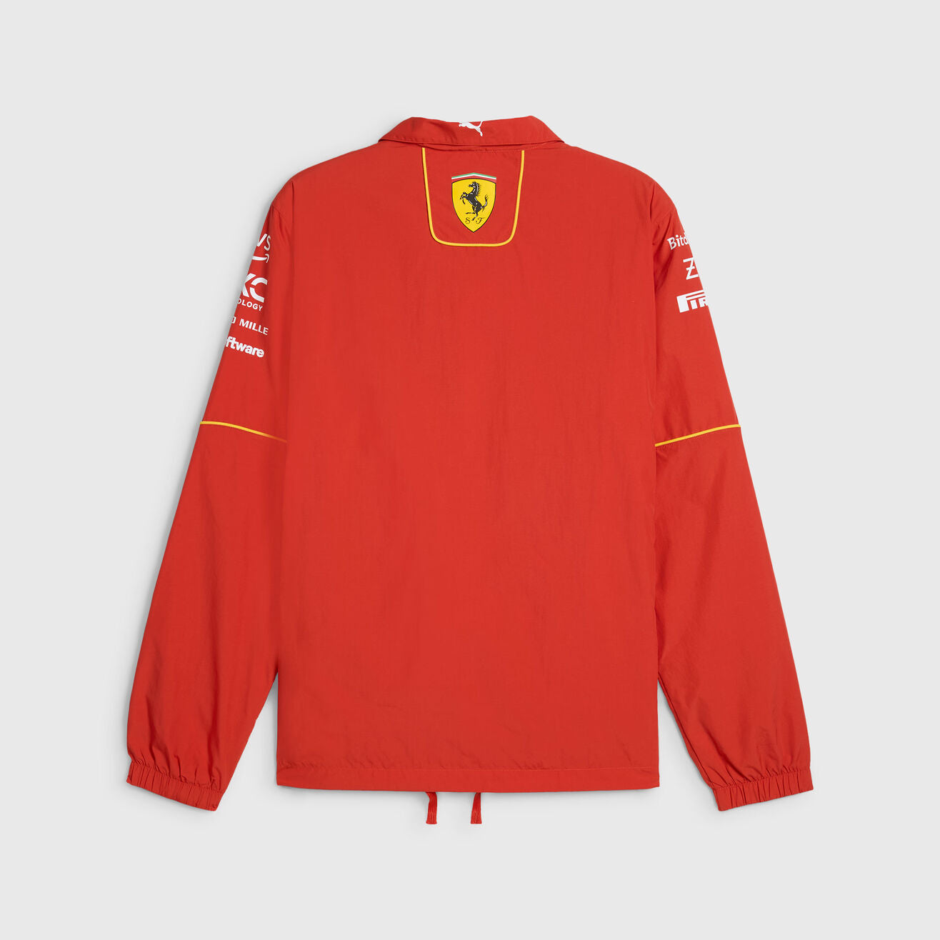 Scuderia Ferrari F1 2024 Team Soft Shell Printed  Jacket