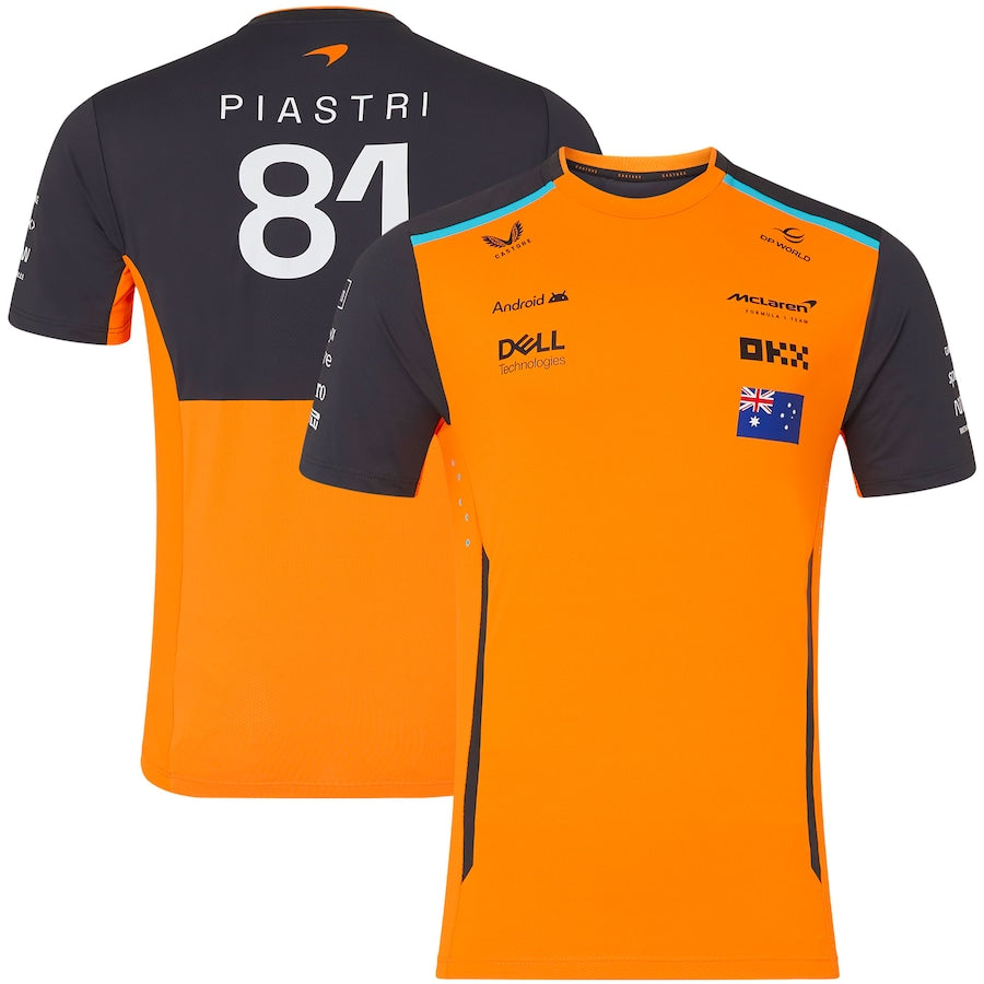 McLaren 2024 Team Oscar Piastri Driver Set Up T-Shirt – Autumn