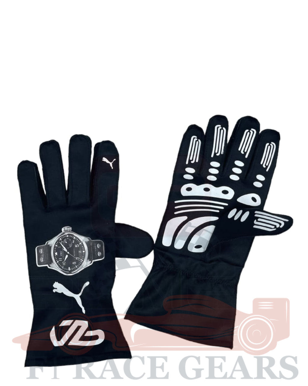 F1 Valtteri Bottas 2021 Replica Mercedes Race Gloves