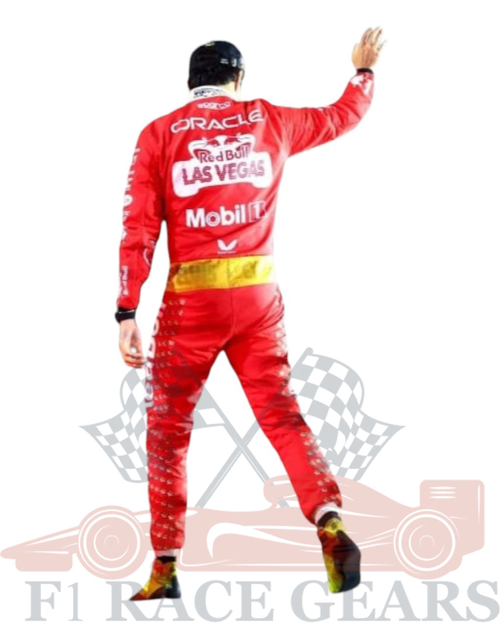 F1 Sergio perez Red bull  Las Vegas grand prix 2023 race suit