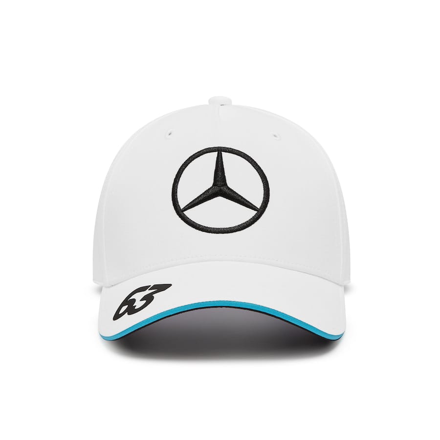 Mercedes AMG Petronas F1 2024 George Russell Cap - White