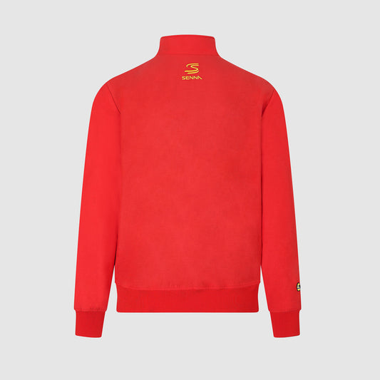 Ayrton Senna Legacy Bomber Embroidry  Jacket