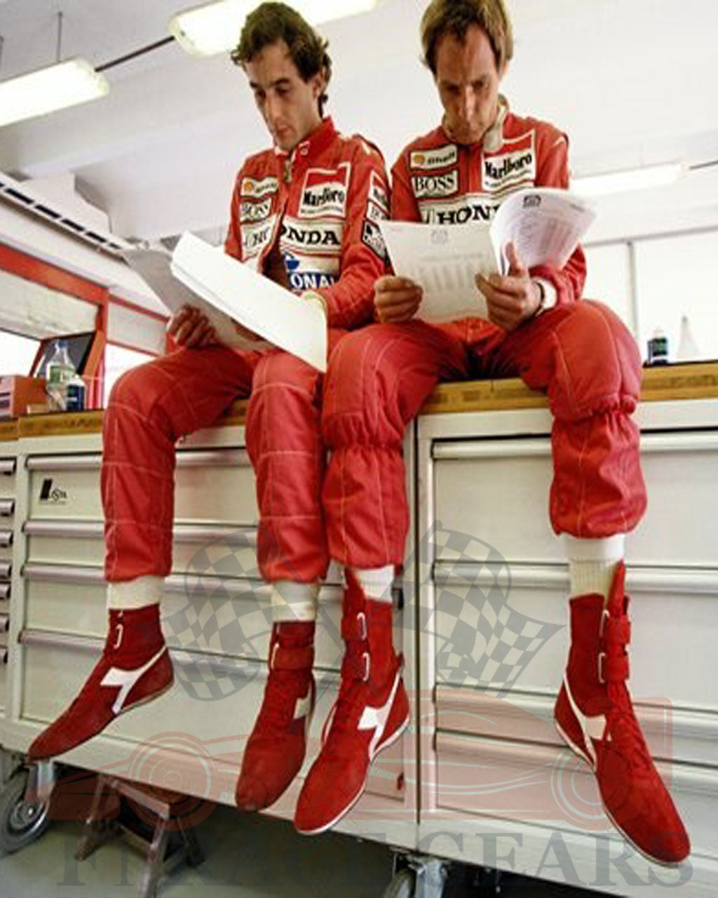 F1 ayrton senna 1989 replica race shoes