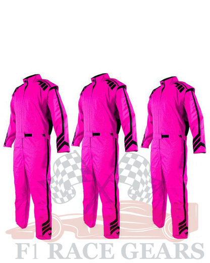 Go kart women cardura race suit / pink