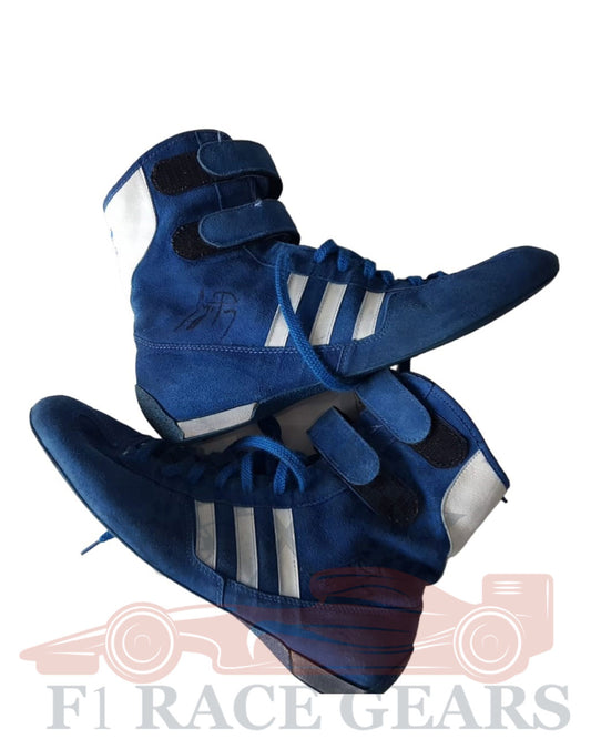 F1 ayrton senna 1985 race shoes