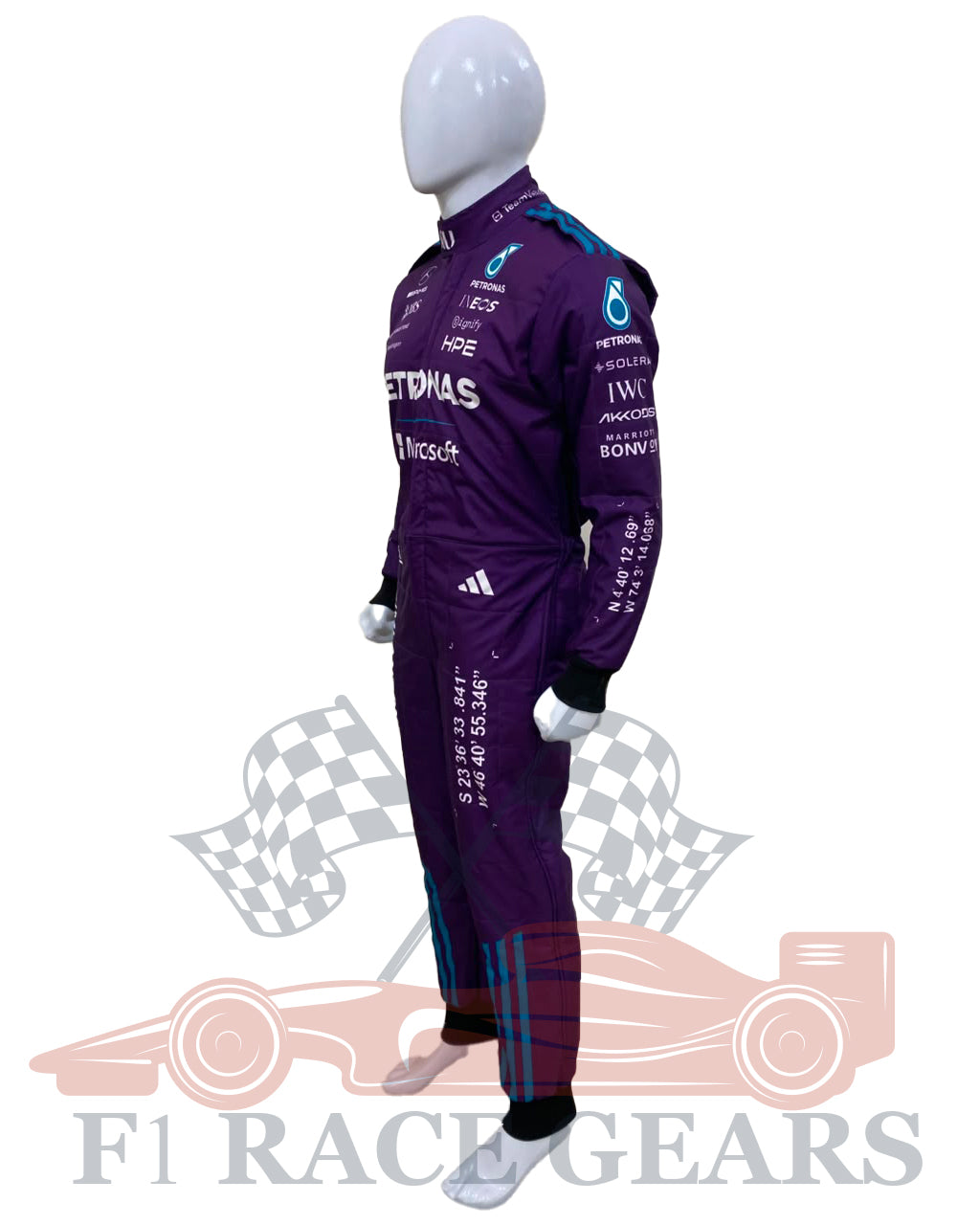 NEW 2026 Kimi Antonelli Mercedes Miami GP F1 Race Suit