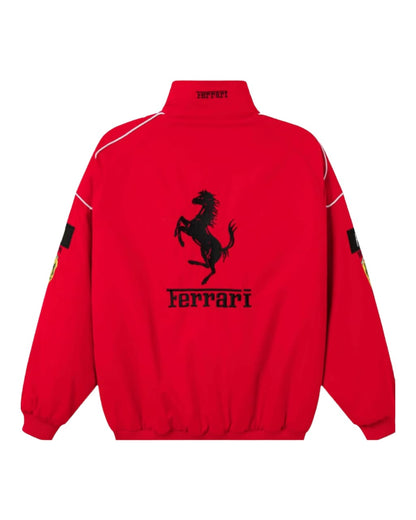 Ferrari F1 Vintage Red Jacket
