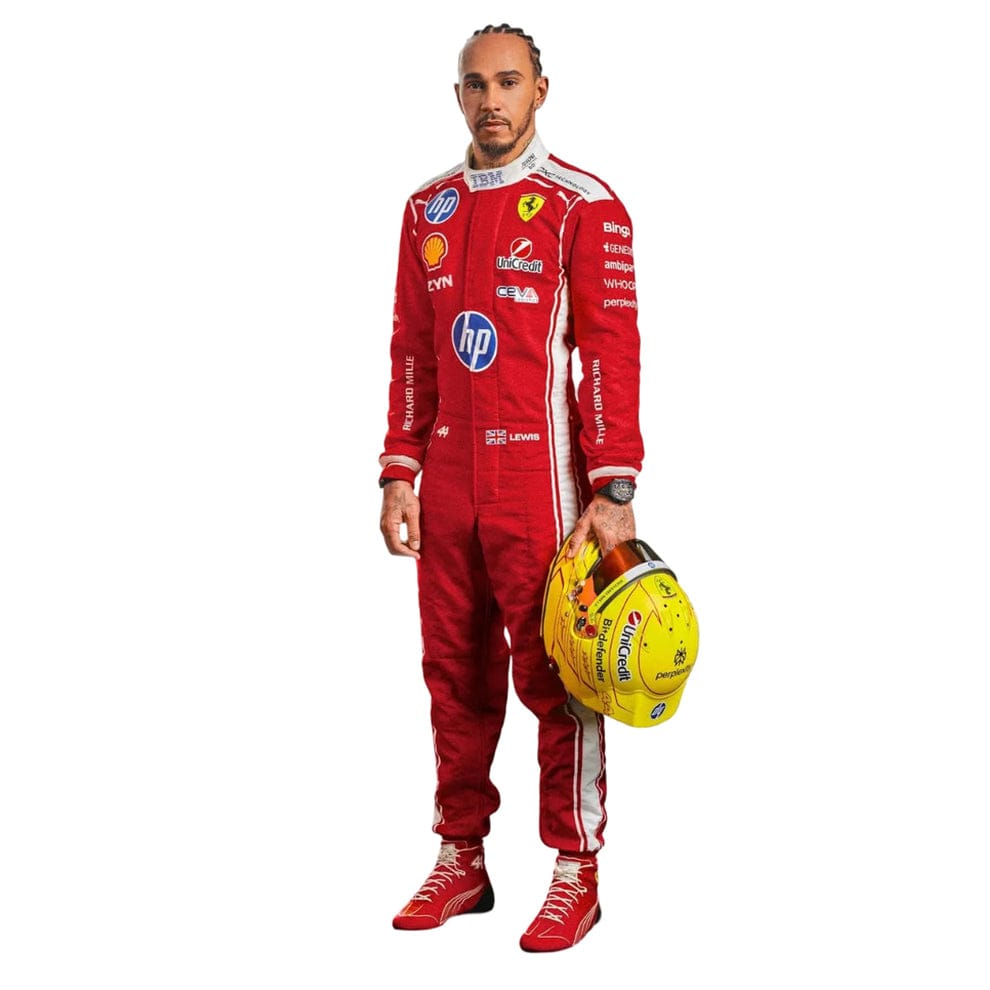 F1 New 2026 Lewis Hamilton Ferrari Race Suit