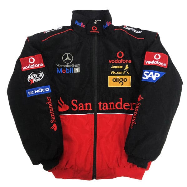 Mercedes Vintage F1 Embroidry  Jacket