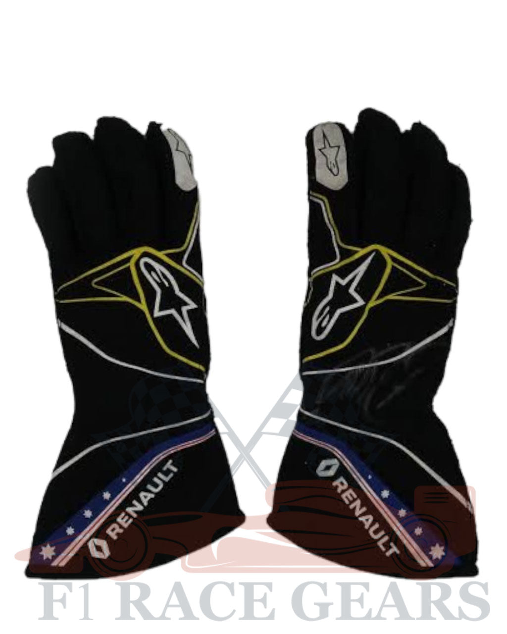 F1 Nico hulkenberg 2019 French GP replica race gloves