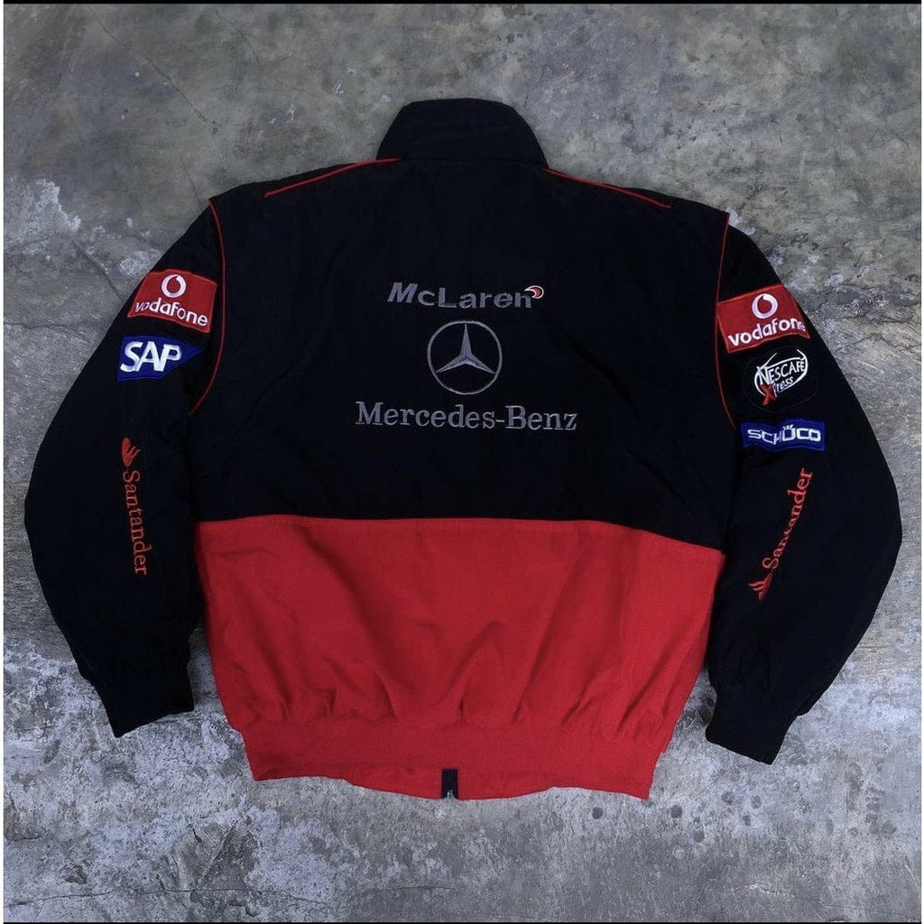Mercedes Vintage F1 Embroidry  Jacket