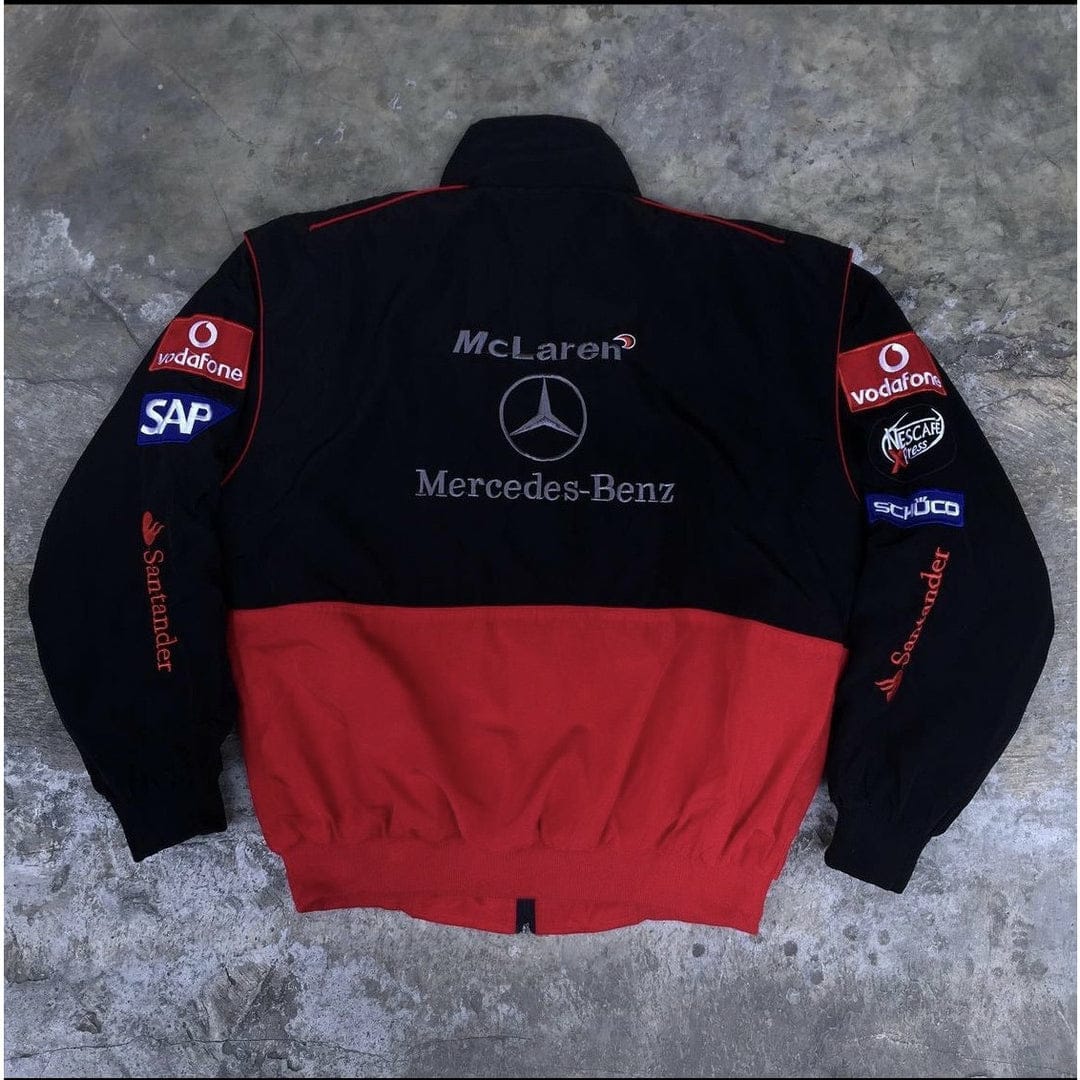 F1 Mercedes Embroidry Vintage Jacket