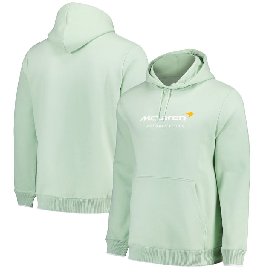 McLaren Essential Logo Hoodie - Smoke Green