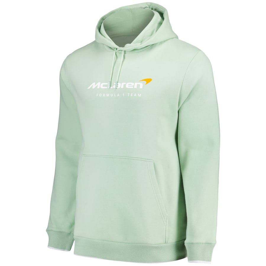 McLaren Essential Logo Hoodie - Smoke Green