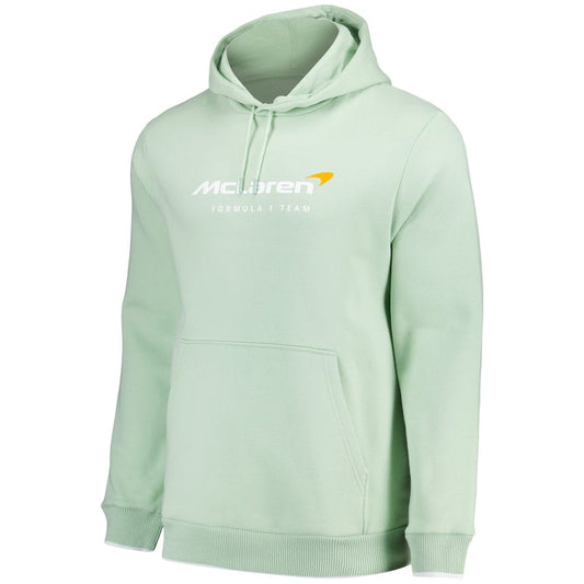 McLaren Essential Logo Hoodie - Smoke Green