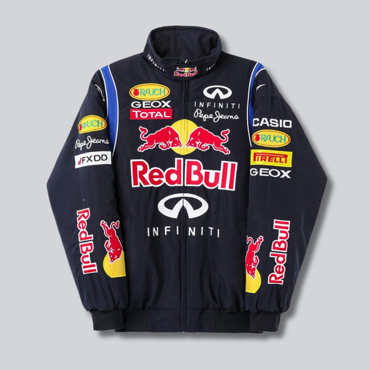 F1 REDBULL Vintage Embroidry RACING JACKET