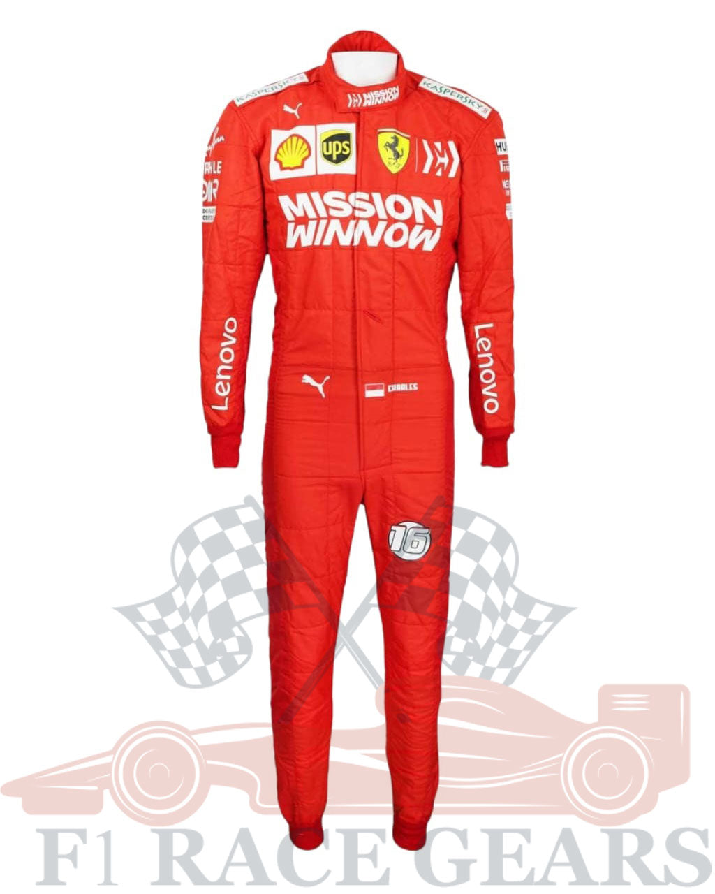 F1 Charles leclerc 2019 race suit