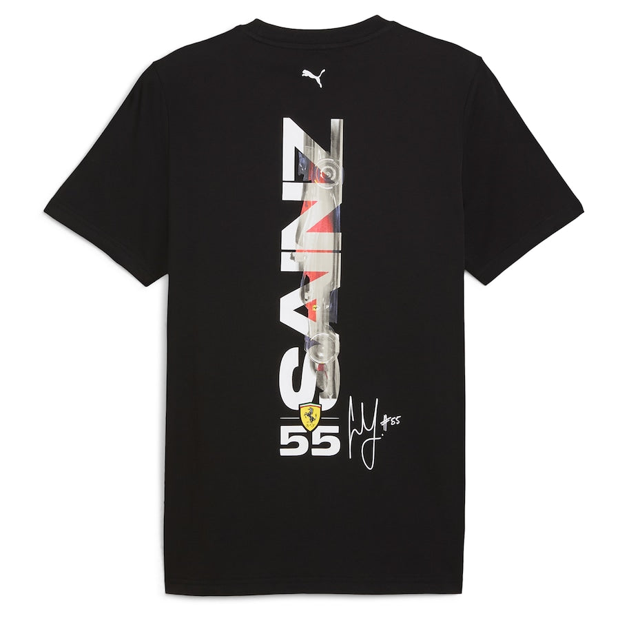 F1 Carlos Sainz Driver T-Shirt – Black