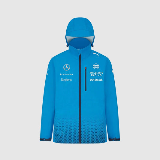 Williams Racing 2024 Team Rain Embroidry  Jacket
