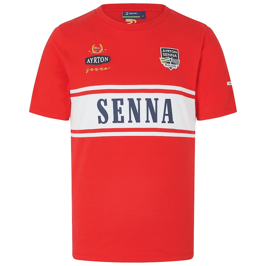 Ayrton Senna Legacy Patchwork T-Shirt