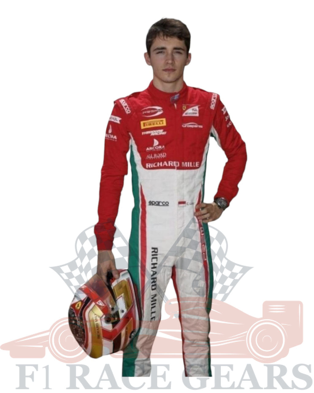 F1 Charles leclerc 2017 race suit