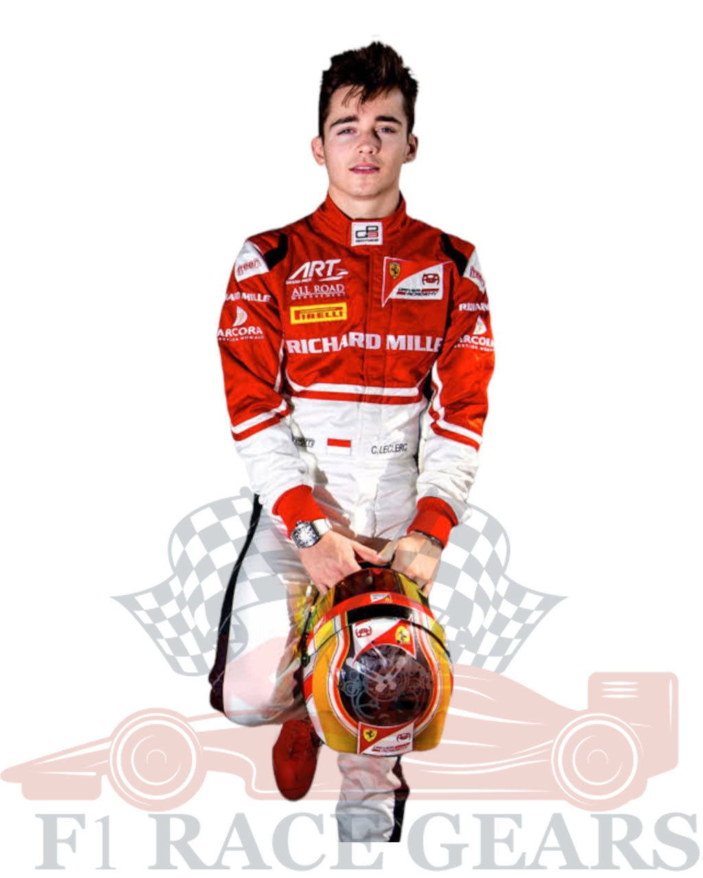 F1 Charles leclerc 2016 race suit