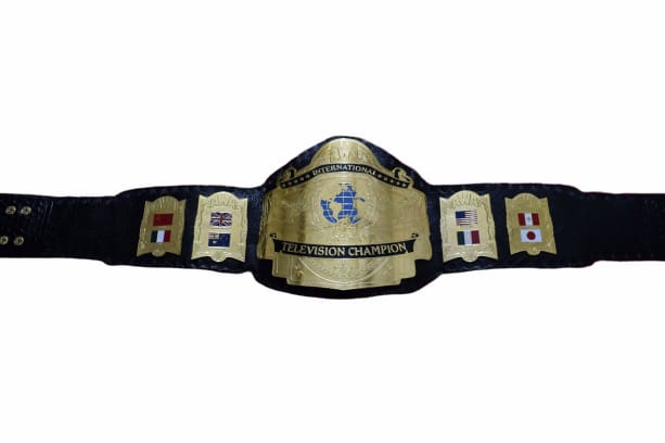 AWA International Television Championship Title Belt