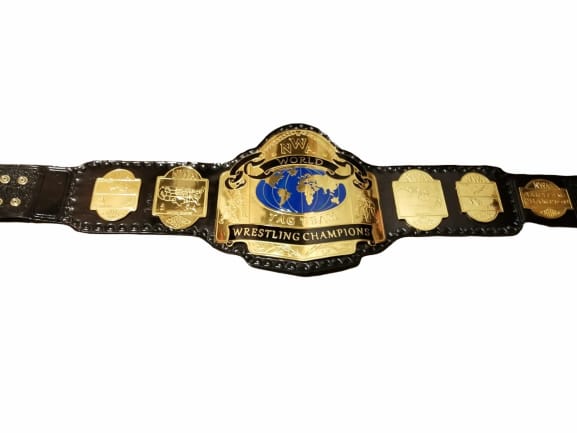 NWA World TAG TEAM Wrestling Championship Title Belt