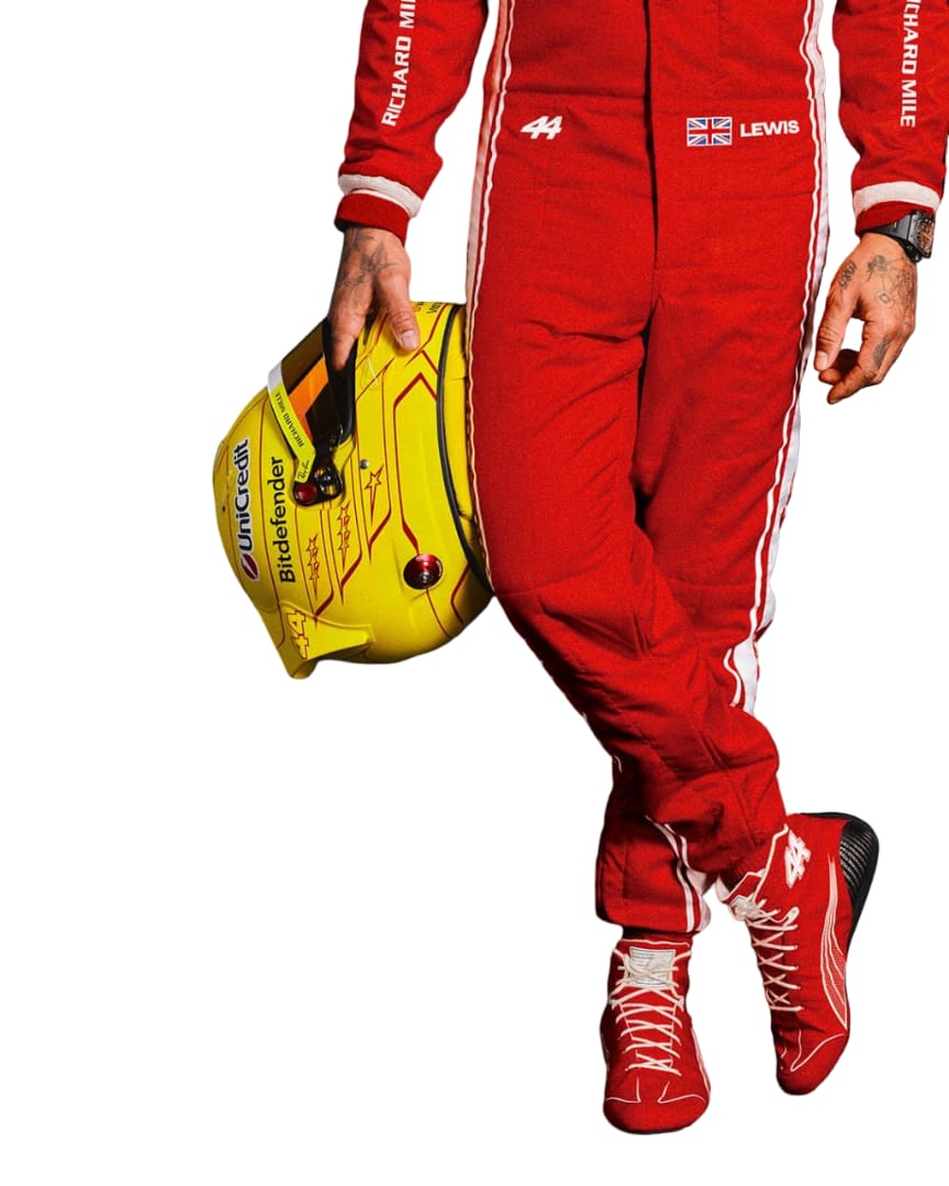 F1 New 2026 Lewis Hamilton Ferrari Race Suit