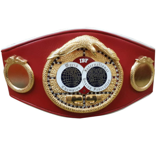 IBF INTERNATIONAL BOXING FEDERATION CHAMPIONSHIP BELT