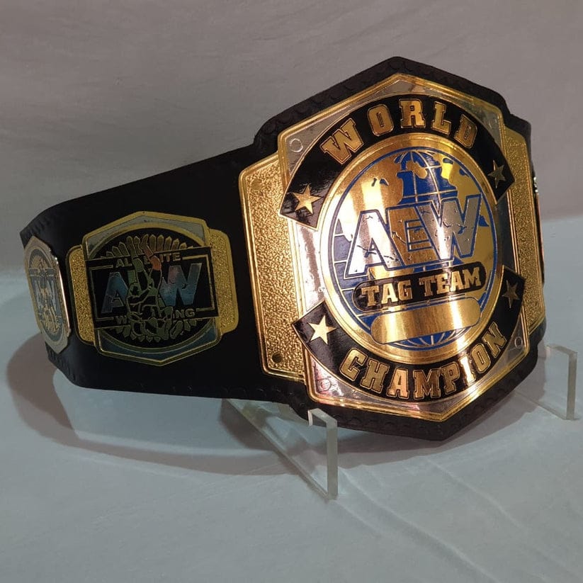 AEW World Tag Team Wrestling Championship Title Belt