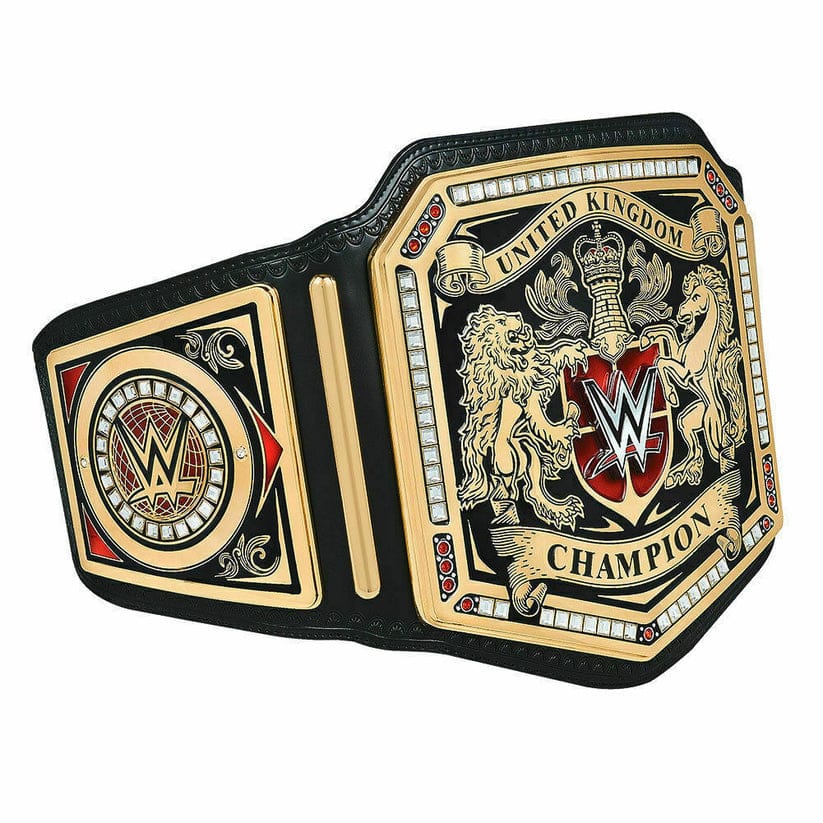 WWE United kingdom UK Wrestling Championship Title Belt