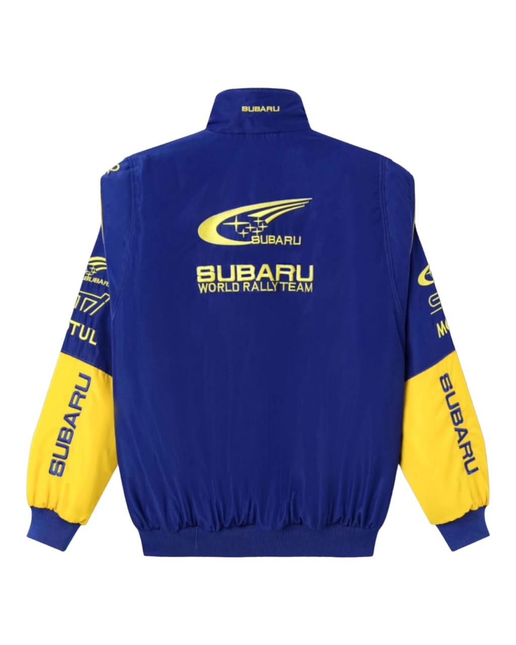 Subaru Rally Vintage Blue Embroidry Jacket