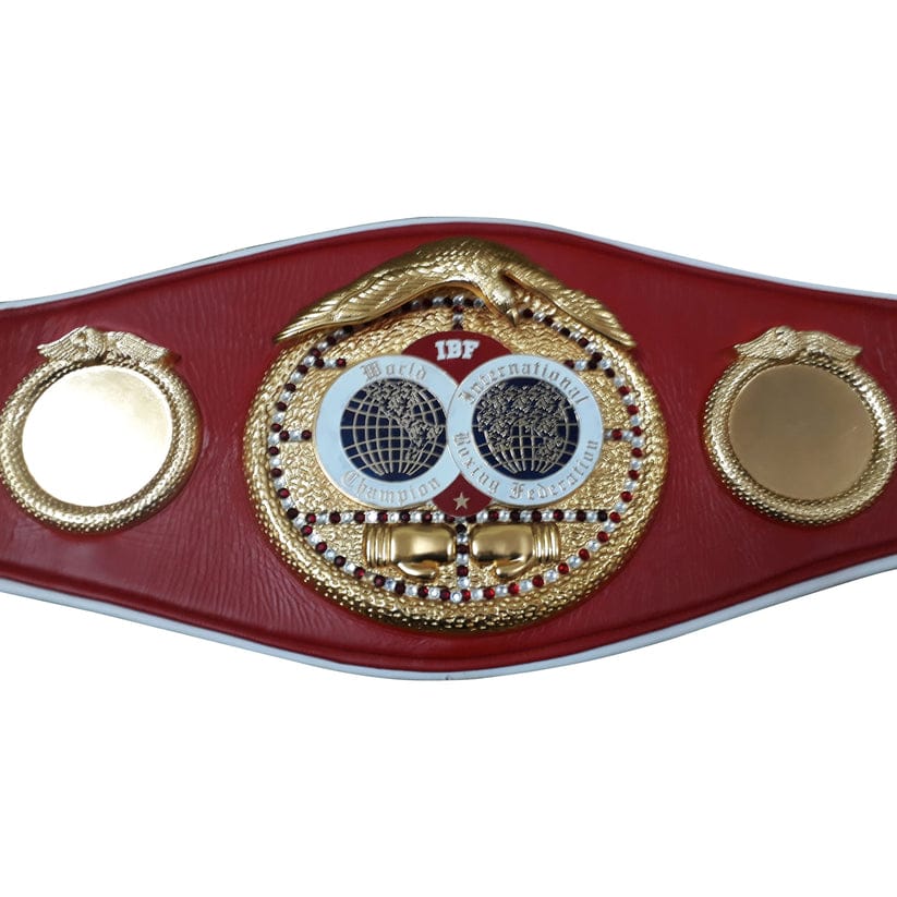 IBF INTERNATIONAL BOXING FEDERATION CHAMPIONSHIP BELT