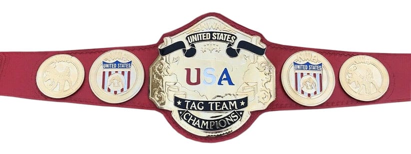 NWA United States US Tag Team Heavyweight Wrestling Championship Belt