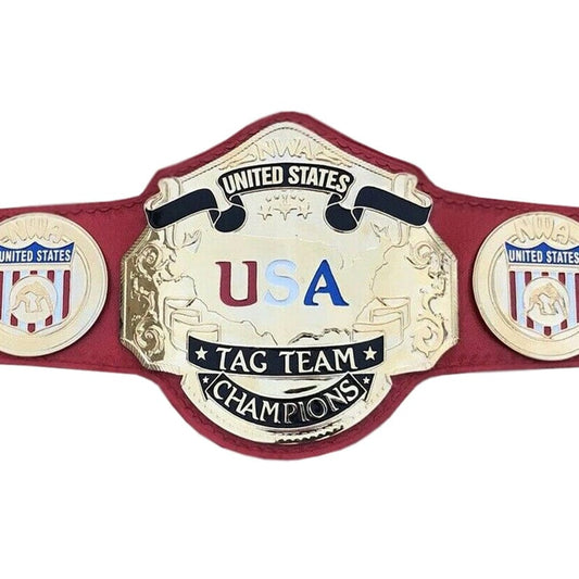 NWA United States US Tag Team Heavyweight Wrestling Championship Belt