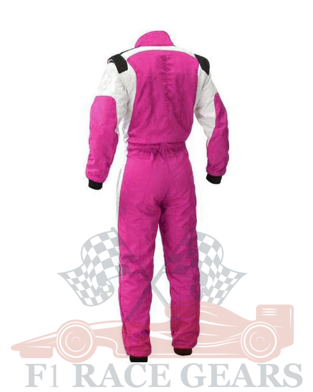 Pink & White women cardura race suit