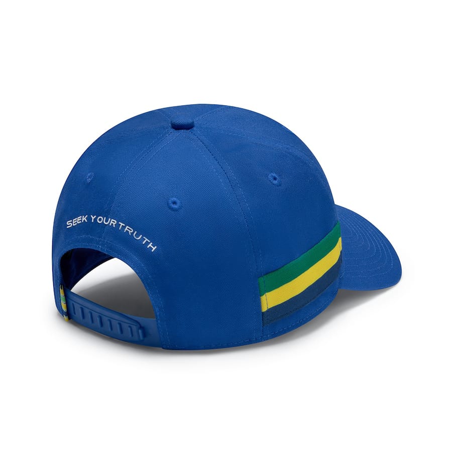 Ayrton Senna Stripe Cap - Navy